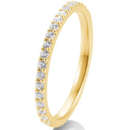 Schöner Ring aus Gold mit 24 Brillanten